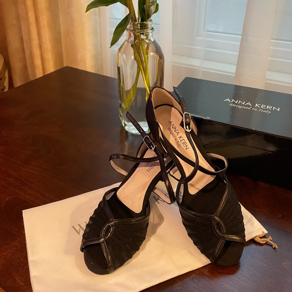 Werner Kern- Anna Kern Designer Ballroom Dance Shoes - Picture 2 of 6